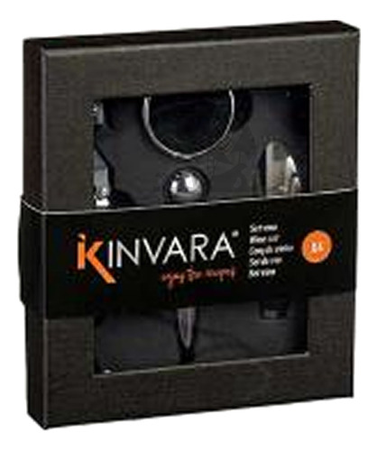 Set De Accesorios Para Vinos En Caja X 4 Kinvara