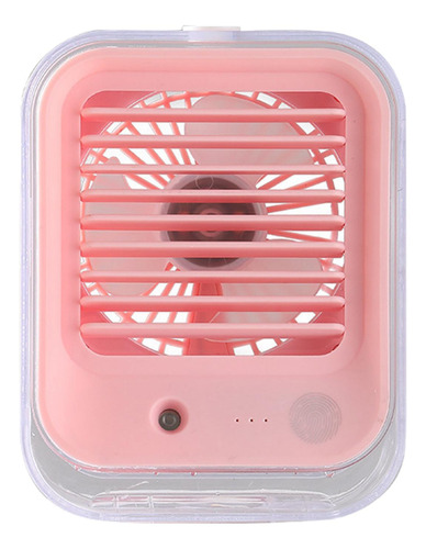 Ventilador De Mesa Usb Potente Viento Mini Ventilador Rosa