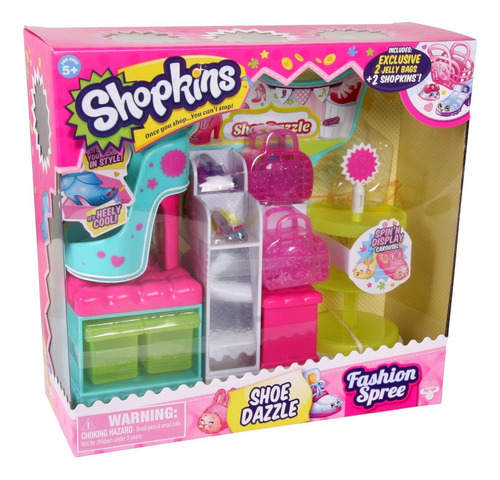 Juego De Shoe Dazzle, De La Marca Shopkins.