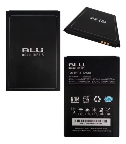 Imagen 3 de 3 de Bateria Pila Blu C6 C916040250l