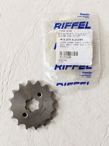 Piñón Marca Riffel 16 Dientes Motomel Skua 150 Triax 150