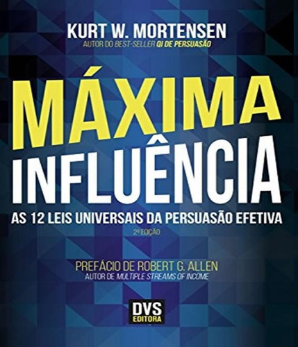 Livro Maxima Influencia - 02 Ed