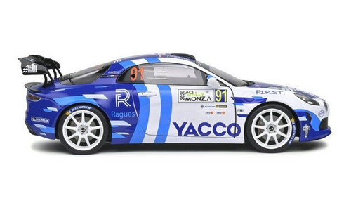 Alpine A110 Rally Wrc Monza 2020 Auto Escala 1:18