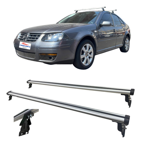 Barras Portaequipaje Aluminio Para Jetta A4 Mk4 Clasico