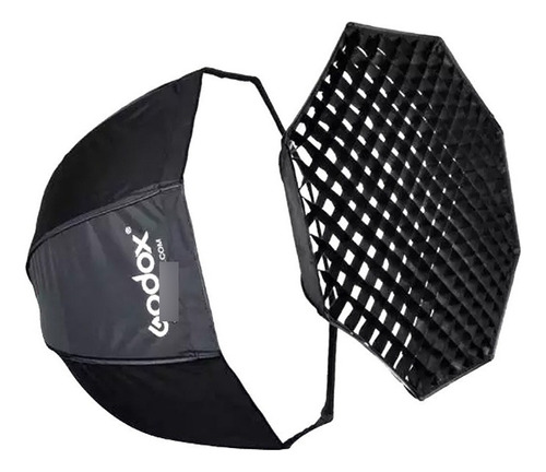 Octabox Softbox Godox 120cm Universal Com Grid