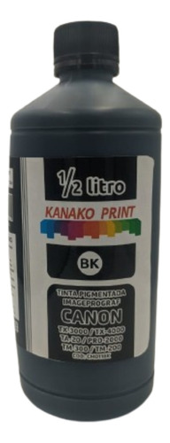 Tinta Pigmentada Plotter Canon Bk Compatible Tm200 300 Tx
