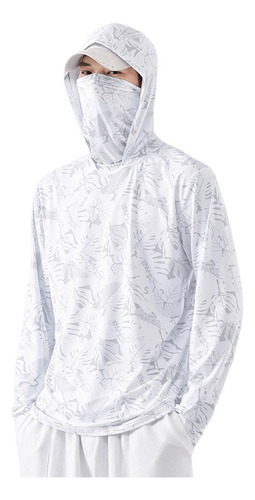 Protección Solar De Los Hombres Sudadera Con Capucha Camisa