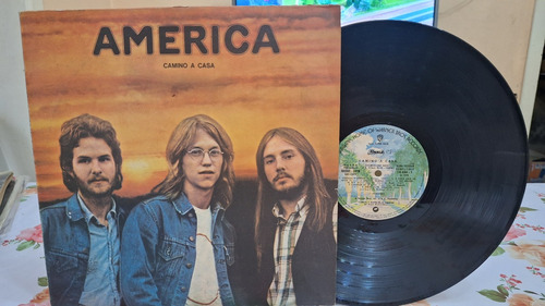 America Camino A Casa Lp Vinilo Como Nuevo Nm