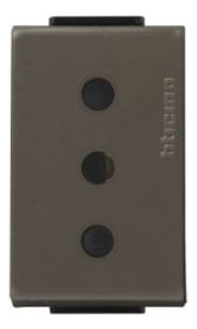 Módulo Enchufe 10a 2p+t Terra Modus Style Bticino Ae2113eg