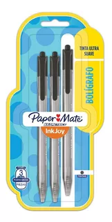 Set De Bolígrafos Kilométrico Paper Mate Esfero X3 Unidades