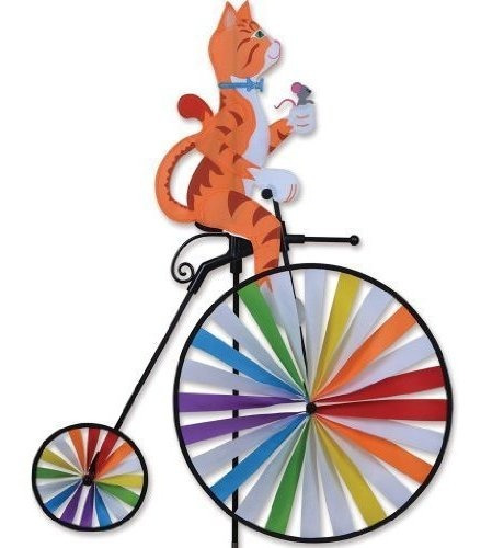 High Wheel Bike Spinner - Cat Por Premier Kites