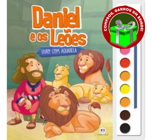 Livro Daniel E Os Leões | Ciranda Cultural | Crianças