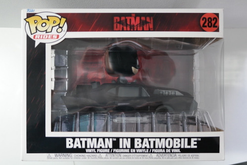 Funko Pop! Ride #282 The Batman - Batman In Batmovil (Usado)