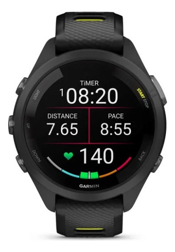 Garmin Forerunner 265s Music Relógio de corrida Preto 42mm