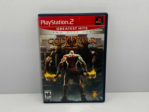 God Of War 2 Playstation 2 Ps2 Jogo Original Duplo Gow (Recondicionado)