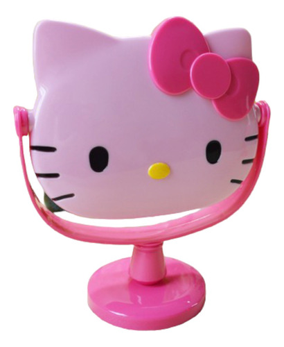 Espejo De Tocador Kawaii De Hello Kitty Practico Maquillarse