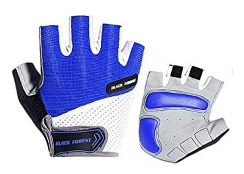 Guantes Black Forest Bicicleta Fitness Licrados Silicona 