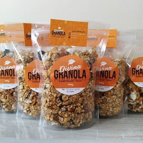 Divina Granola - Granola Premium Artesanal 500g