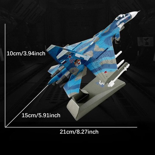 Aeronave De Aleación De Diecast Su-33 Fighter 1: 100