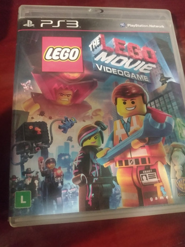 Lego Movie Vídeo Game Ps3 Mídia Física