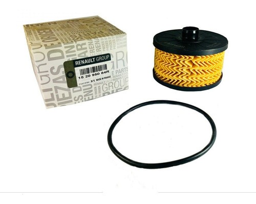 Elemento Filtro Aceite Original Renault Clio 4 0.9cc.