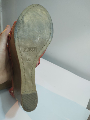 Tacones Guess Plataforma, T.38, Estilo Gacel (Usado)