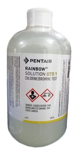 Ortotolidina Medir Cloro Alberca Reactivo Oto 480ml 16oz