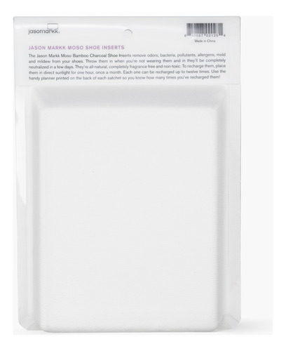 Insertos Para Calzado Quita Bacterias + Olores Jason Mark