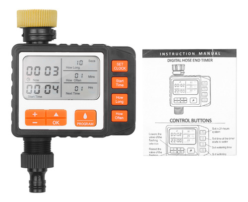 Temporizador De Riego Para Agua Con Sistema De Modo Digital,