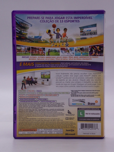 Kinect Sports Ultimate Collection Xbox 360 Original Física