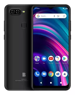 Smartphone Blu B6 64gb 4gb Ram + Fone Tws + Capa - Preto