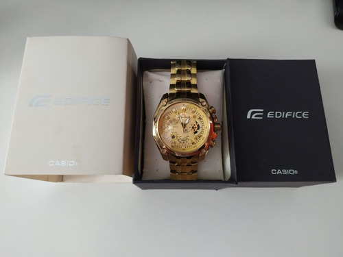 Relógio Edifice No. 5147 Dourado