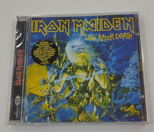 Iron Maiden Live After Death/ Cd   Nuevo Original