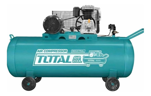 Compresor de aire eléctrico portátil Total Industrial TC1402002 200L 3kW 220V - 240V 50Hz turquesa