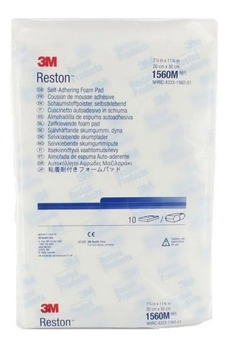 Almofada Para Reabilitação Reston 20cm X 30cm 10un 1560m 3m