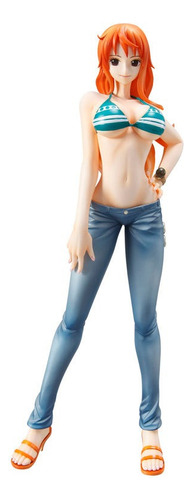Figura Nami Portrait Of Pirates: Sailing Again Megahouse 1/8 (Usado)