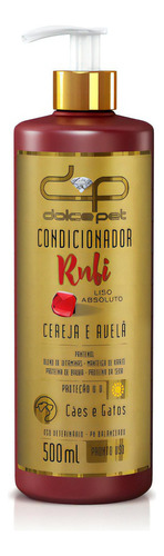 Condicionador Liso Absoluto Cereja E Avelã Dolce Pet 500 Ml