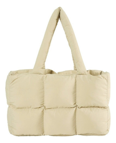 Bolso De Mano Acolchado Para Mujer, Bolsa De Compras Casual