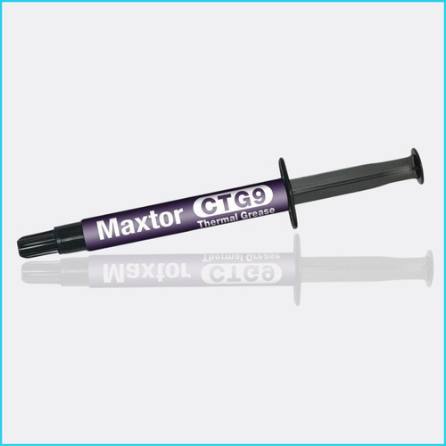 Pasta Térmica Maxtor Ctg9 De 4 Gr. Conductividad 13.5 W/m.k Grey 4g Box