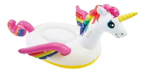 Flotador Colchoneta Salvavida Inflable Unicornio Encantado 