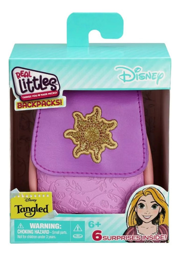 Real Littles Disney Backpack Rapunzel Enredados 9cm