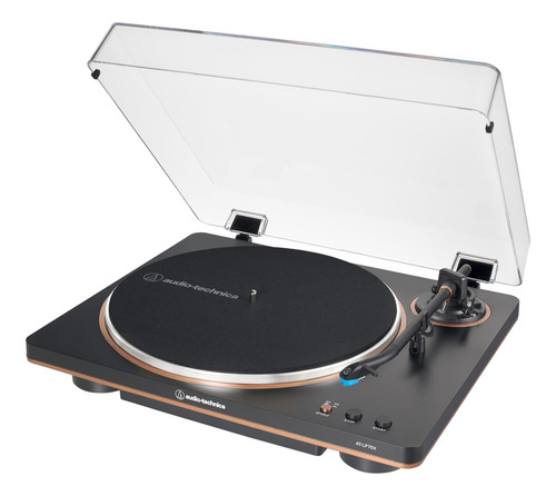 Tocadiscos Audio-technica At-lp70x-bz Automático Negro/bronc