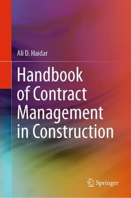 Libro Handbook Of Contract Management In Construction - A...