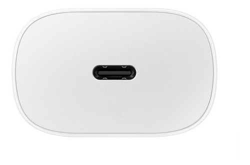 Imagen 3 de 3 de Cargador Adaptador Samsung 25w Sin cable (carga rapida) blanco