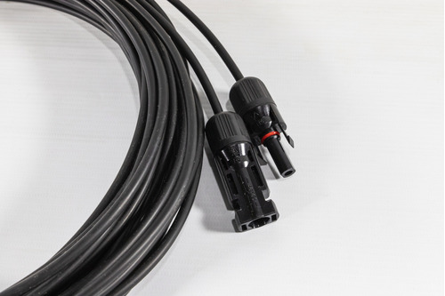 Cable Bajada 8 Metros Para Paneles Solares Con Terminal Mc4