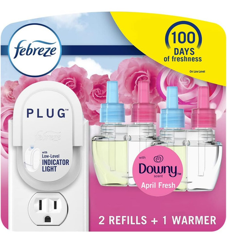 Febreze Ambientador Enchufable, Kit De Inicio De Aceite Perf