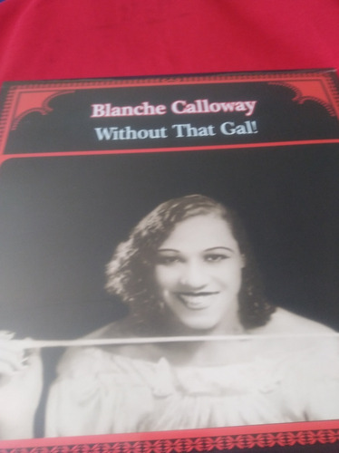 Vinilo Blanche Calloway Without That Gal! Nuevo/sellado
