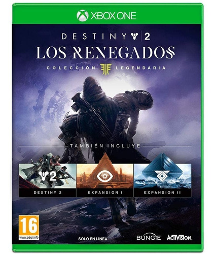 Destiny 2 Renegados Xbox One Físico Nuevo Sellado