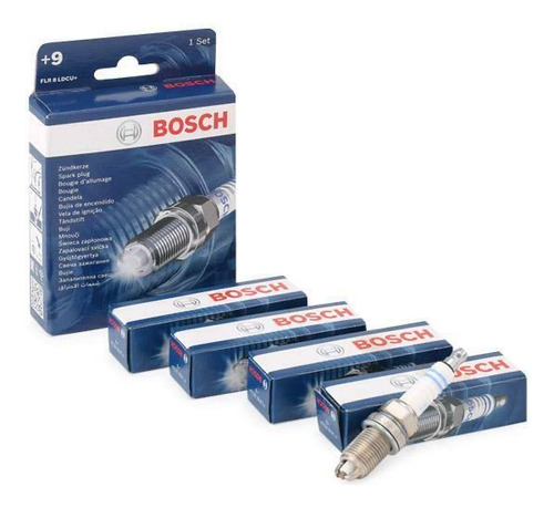 Kit 4 Bujias Bosch Doble Iridium Bmw Serie 1 E88 Serie 3 E90
