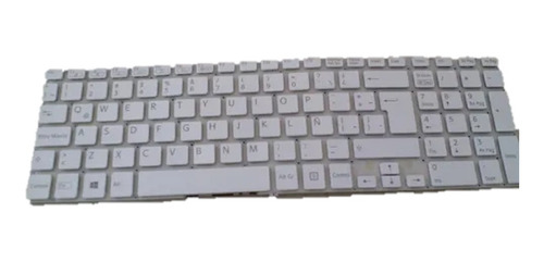 Teclado Sony Vaio Fit 15 15e 15a Svf15 Svf15a Blanco Español